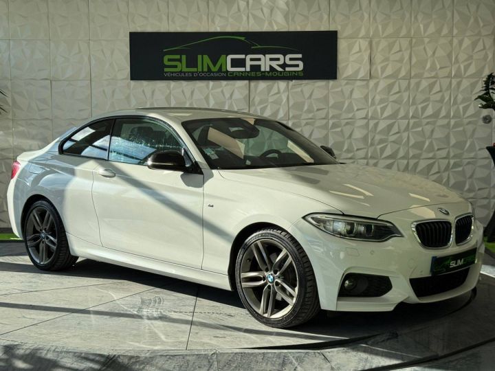 BMW Série 2 Coupe I (F22) 220d 190ch M Sport BLANC - 5