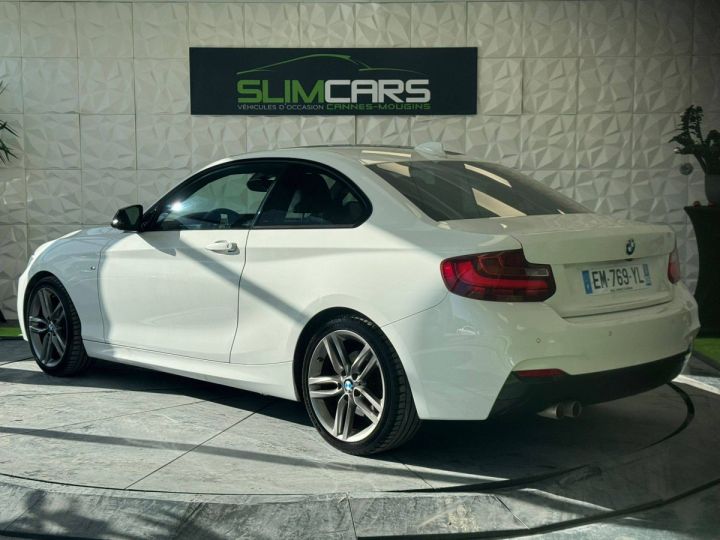 BMW Série 2 Coupe I (F22) 220d 190ch M Sport BLANC - 6