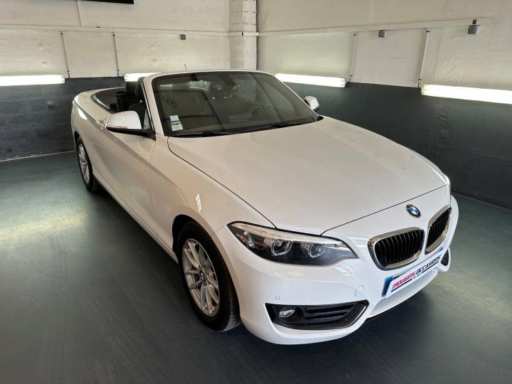 BMW Série 2 (F23) 218I 136 Cabriolet Blanc - 5