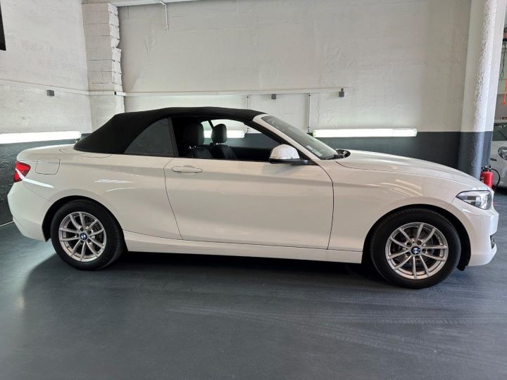 BMW Série 2 (F23) 218I 136 Cabriolet Blanc - 7