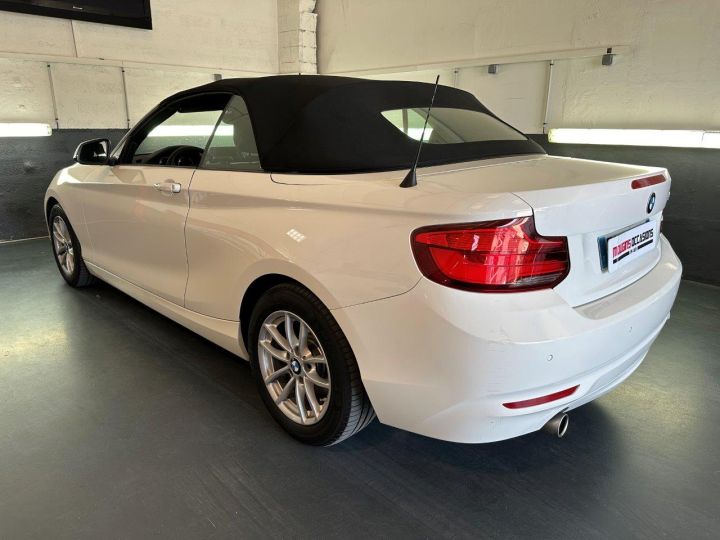 BMW Série 2 (F23) 218I 136 Cabriolet Blanc - 8