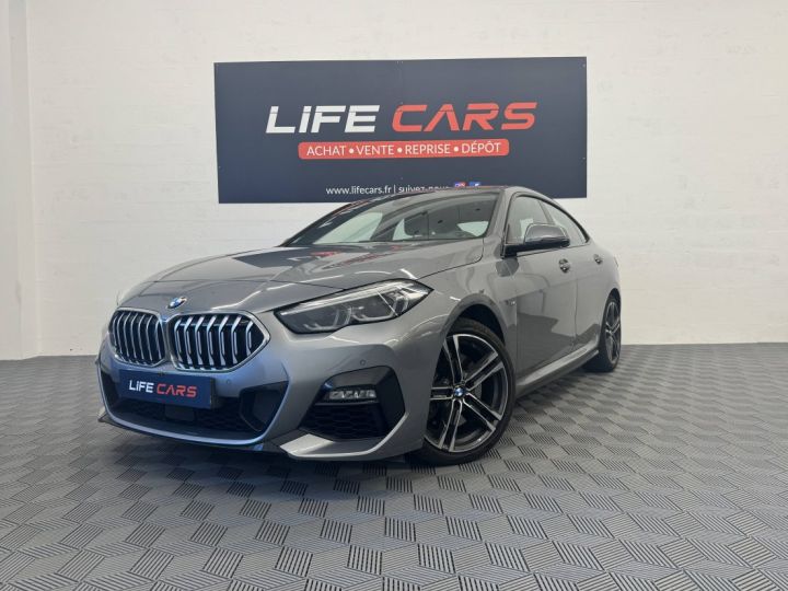 BMW Série 2 Gran Coupe F44) 220iA 178ch Pack M Sport 2021 automatique entretien complet 2ème main GRIS CLAIR - 1