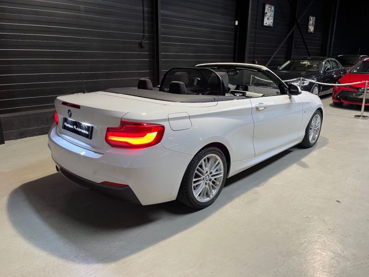 BMW Série 2 SERIE CABRIOLET F23 218d 150 ch BVA8 M Sport Blanc - 6