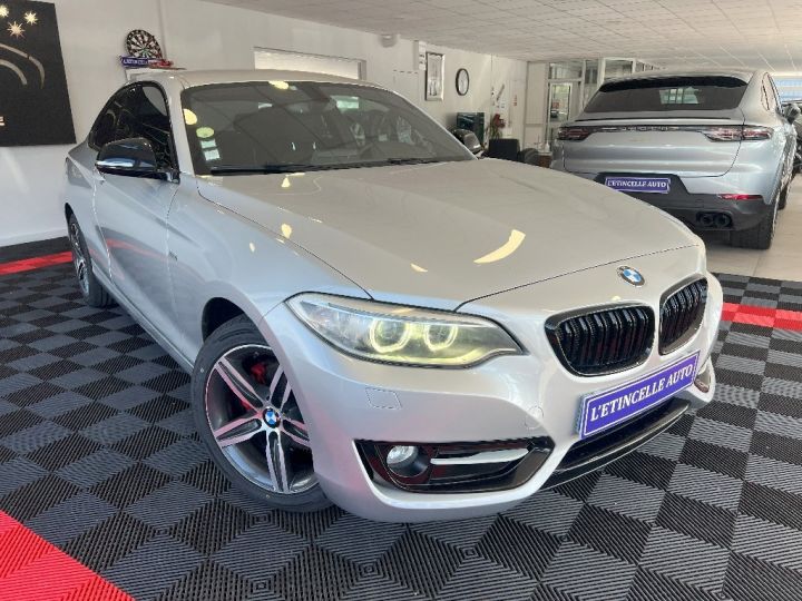 BMW Série 2 SERIE COUPE F22 218d 143 ch Sport Gris Clair - 4