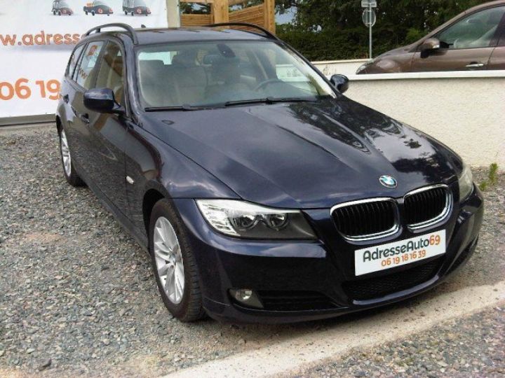 BMW Série 3 318 D 143CV TOURING LUXE GPS     Diesel BLEU MONACO - 1