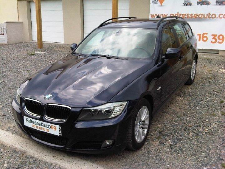 BMW Série 3 318 D 143CV TOURING LUXE GPS     Diesel BLEU MONACO - 3