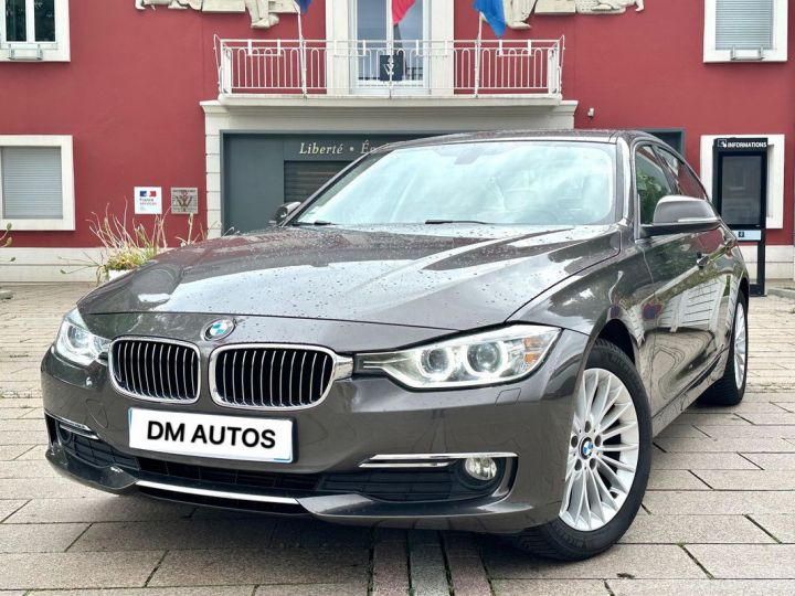 BMW Série 3 320d f30 xdrive luxury bva8 184ch Marron - 1