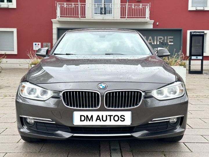 BMW Série 3 320d f30 xdrive luxury bva8 184ch Marron - 2