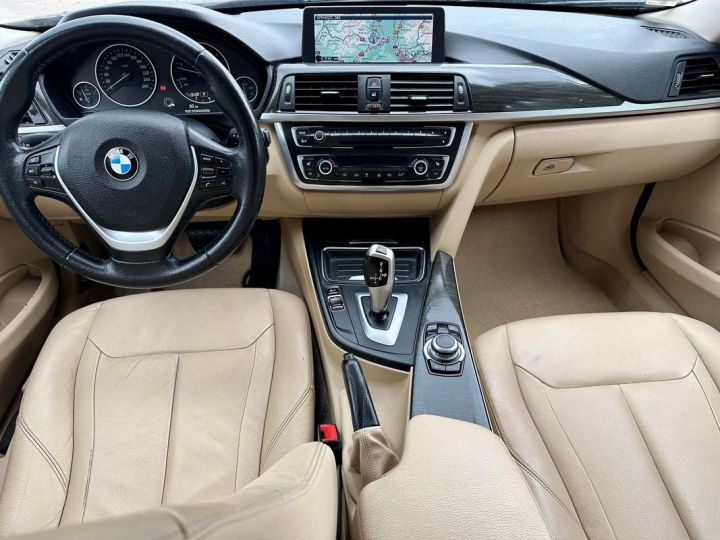 BMW Série 3 320d f30 xdrive luxury bva8 184ch Marron - 3