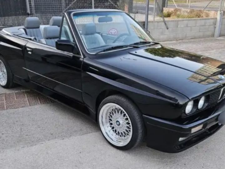 BMW Série 3 325i cabrio noir - 1