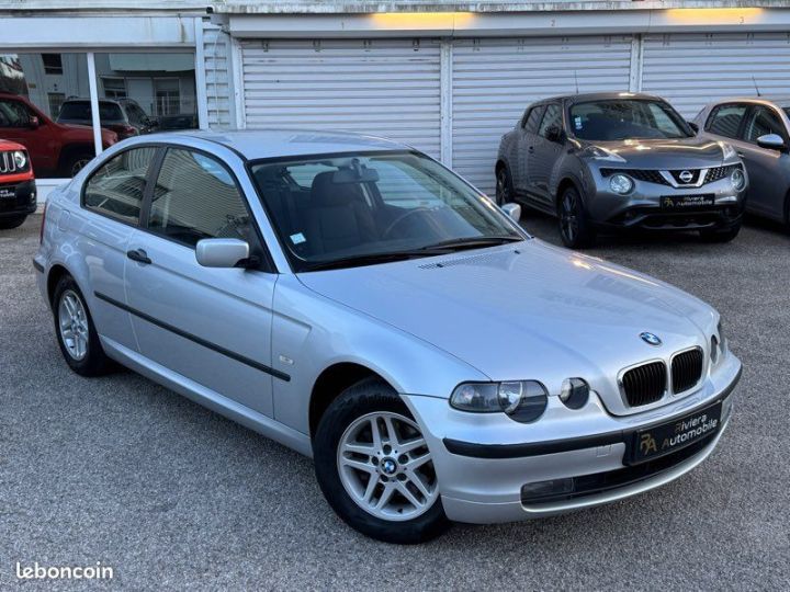 BMW Série 3 (E46) 318 d Compact 2.0 TD 115Cv Clim-Double de clé-Entretien Complet 74.000Km Gris - 2