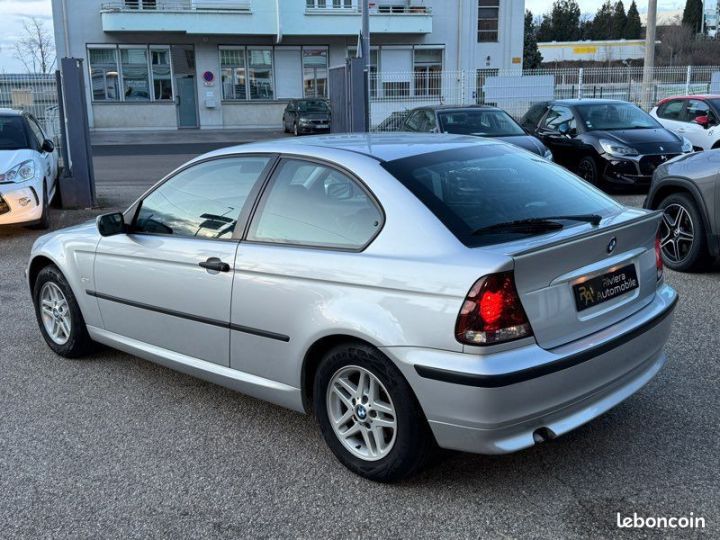 BMW Série 3 (E46) 318 d Compact 2.0 TD 115Cv Clim-Double de clé-Entretien Complet 74.000Km Gris - 3