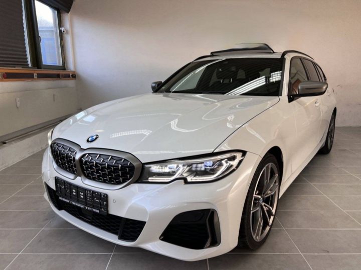 BMW Série 3 M340d M340 d xDrive /VIRTUEL/HUD/PANORAMA Blanc Métallisé - 2