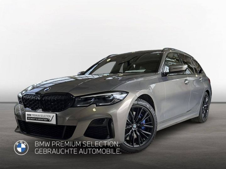 BMW Série 3 M340i xDrive Touring Tête haute HiFi DAB WLAN Shz Gris Oxyde - 1