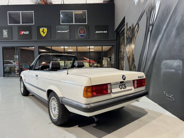 BMW Série 3 SERIE 320 i E30 CABRIOLET Blanc - 5