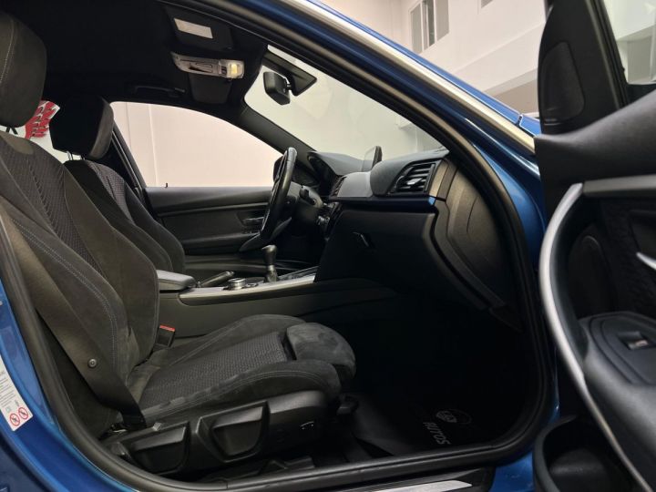 BMW Série 3 SERIE 320D 184CH M SPORT Bleu Clair Métallisé - 11