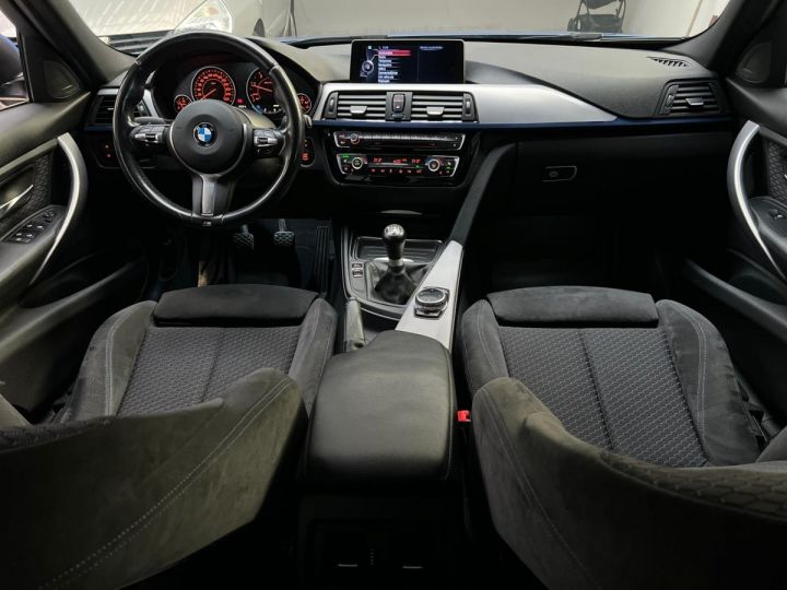 BMW Série 3 SERIE 320D 184CH M SPORT Bleu Clair Métallisé - 13