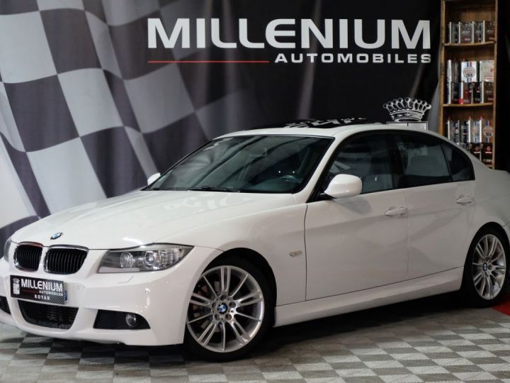 BMW Série 3 SERIE (E90) 318DA 143CH SPORT DESIGN Blanc - 1