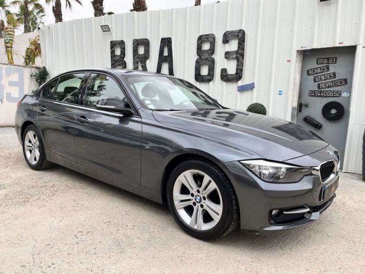 BMW Série 3 SERIE (F30) 316DA 116CH SPORT Gris F - 1