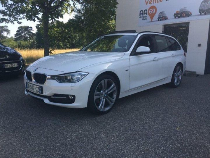 BMW Série 3 SERIE (F31) 320D 184CV TOURING SPORT BVM6     Diesel BLANCHE - 4