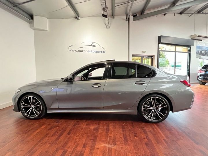 BMW Série 3 SERIE (G20) 320DA 190CH M SPORT Gris C - 4