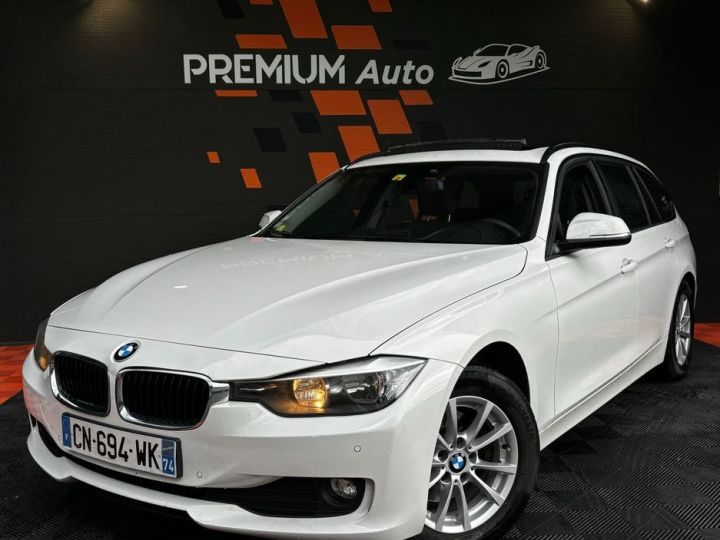 BMW Série 3 Touring 320d 184 cv BVA Toit Ouvrant Panoramique Entretien Ct Ok 2026 Blanc - 1