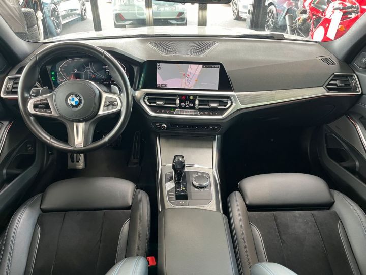 BMW Série 3 Touring 320d 190 ch BVA8 M-Sport Garantie 6 ans LED Cockpit Pro 18P 449-mois Blanc - 4