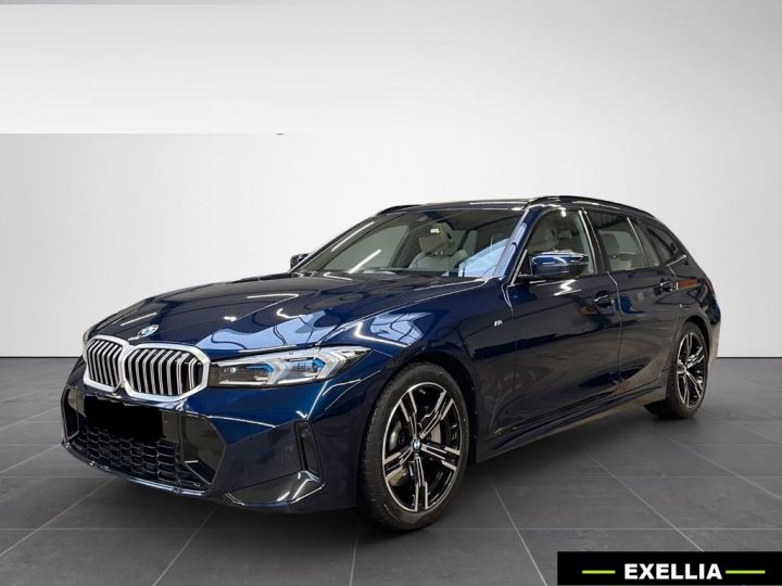 BMW Série 3 Touring 330D PACK M SPORT TOURING  BLEU  Occasion - 1