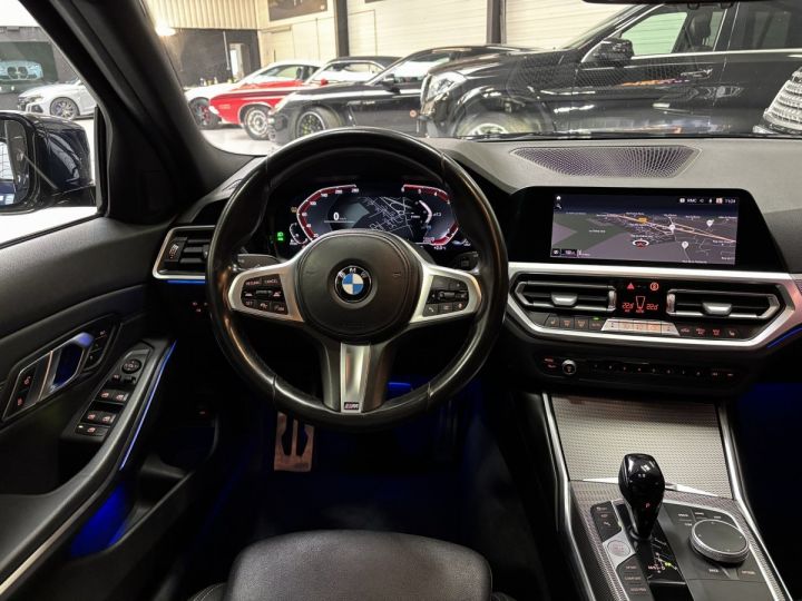 BMW Série 3 Touring (7) 318d 150ch M Sport BVA8 Bleu - 36