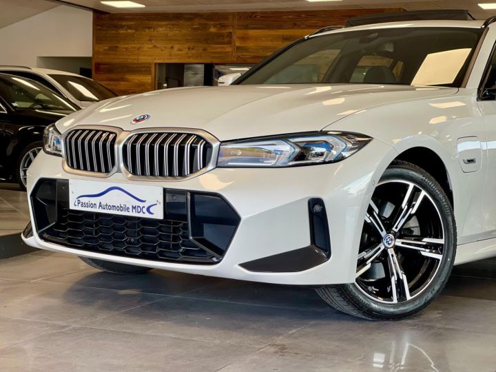 BMW Série 3 Touring (G21) (2) TOURING 330E XDRIVE 292 M SPORT BVA8 Blanc Nacre - 5