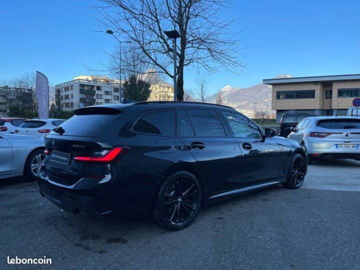 BMW Série 3 Touring G21 330dA MH 286ch xDrive M Sport Full Black Toit Panoramique Attelage Noir - 4