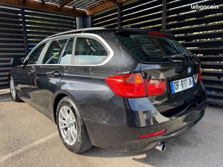 BMW Série 3 Touring serie 318d break 143 ch bvm6 gps cuir xenon suivi Noir - 3