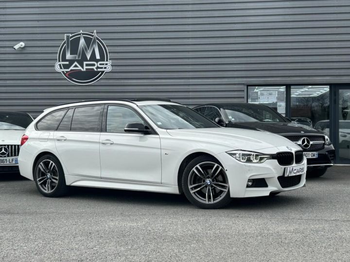 BMW Série 3 Touring SERIE 320d xDrive M Sport BLANC - 1