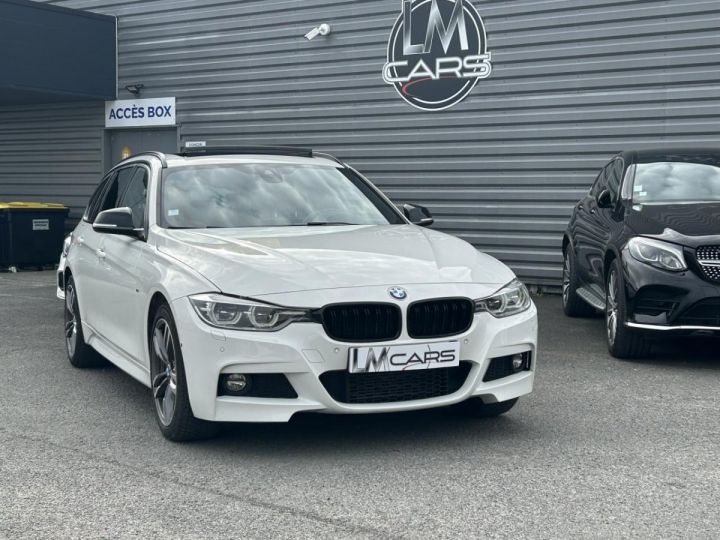 BMW Série 3 Touring SERIE 320d xDrive M Sport BLANC - 5