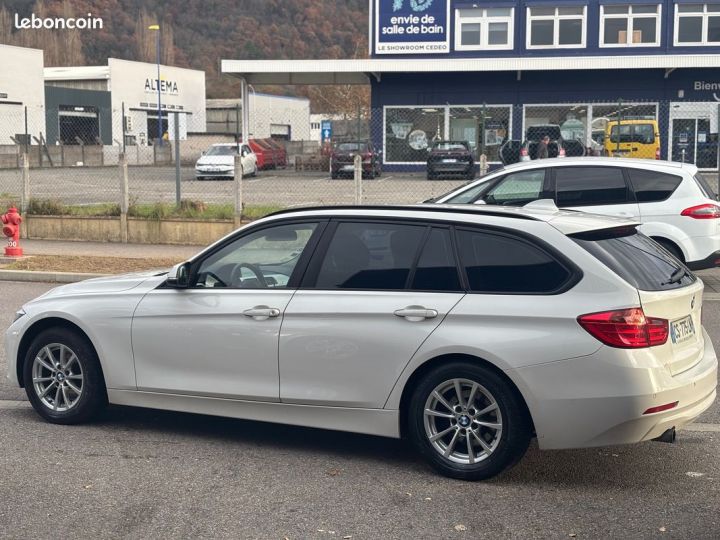 BMW Série 3 Touring Serie 320dA xDrive 184 Lounge 1ère Main Blanc - 5