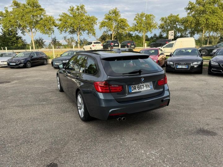 BMW Série 3 Touring serie 330d 258 ch xdrive pack m sport toit pano ouvrant Gris - 4