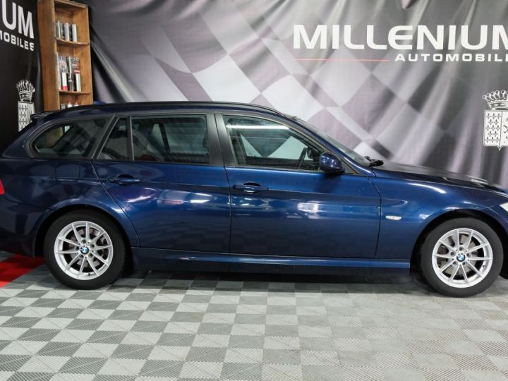 BMW Série 3 Touring SERIE (E91) 318D 143CH EDITION Bleu C - 5