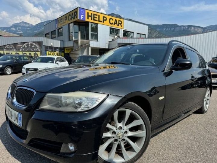 BMW Série 3 Touring SERIE (E91) 320D 177CH LUXE Noir - 1