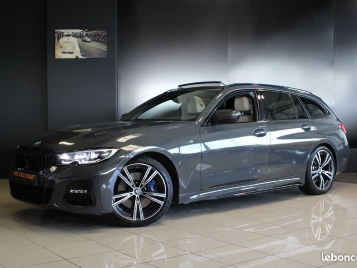 BMW Série 3 Touring SERIE (G21) 330I 258 M SPORT BVA8 Garantie 12M P&MO Gris - 1