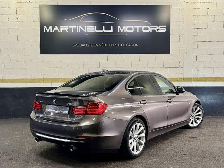 BMW Série 3 VI (F30) 335iA xDrive 306ch Modern Marron - 4