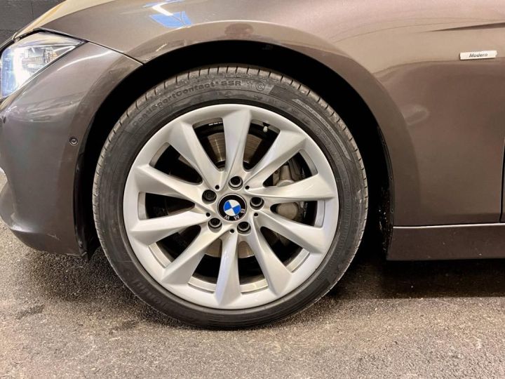 BMW Série 3 VI (F30) 335iA xDrive 306ch Modern Marron - 19