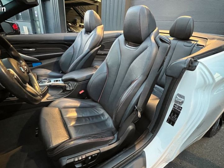 BMW Série 4 420 D cabriolet crédit 325 euros par mois pack Sport Design Blanc - 3