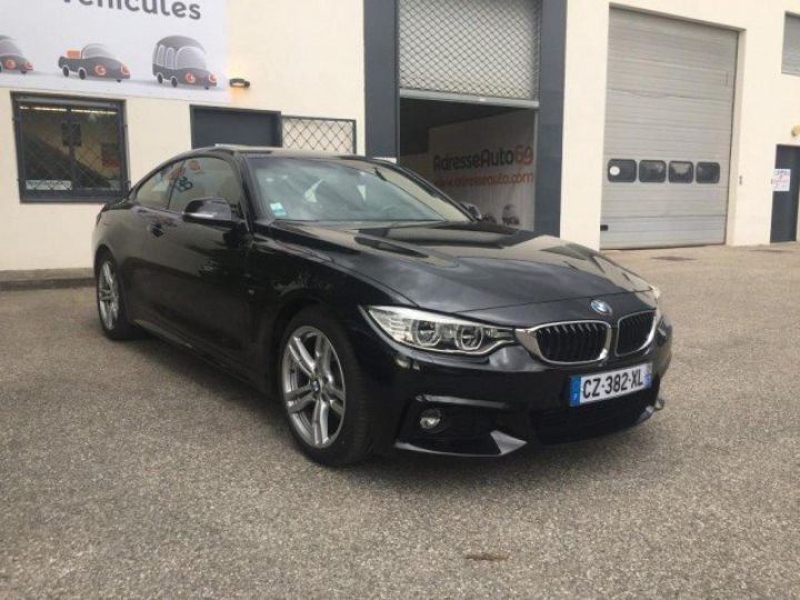 BMW Série 4 420 DA COUPE M-SPORT BVA8     Diesel NOIRE - 1