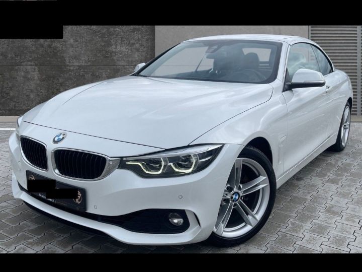 BMW Série 4 420i AUTO 184 *LUXURY*03/2017 Blanc métal  - 1
