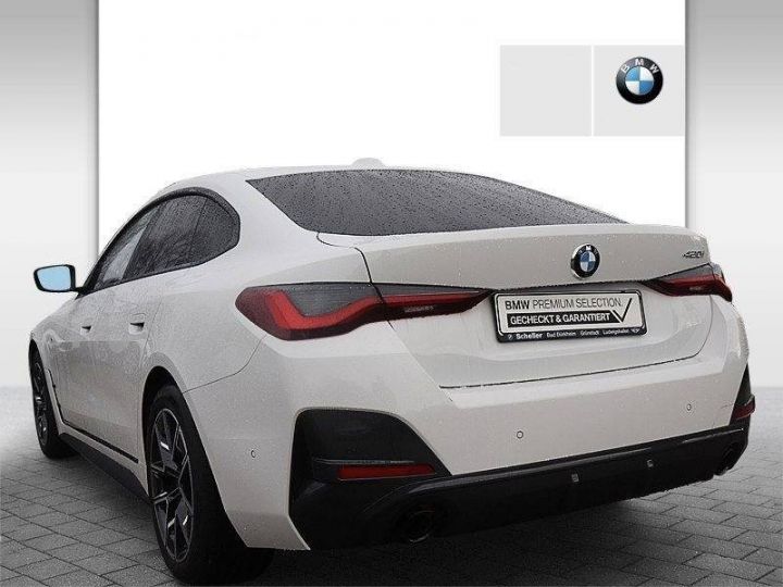 BMW Série 4 420i Gran Coupé M Sport HiFi DAB SIEGE-SPORT Blanc - 5