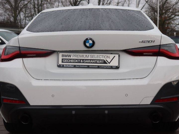 BMW Série 4 420i Gran Coupé M Sport HiFi DAB SIEGE-SPORT Blanc - 6