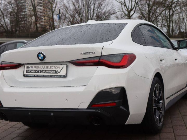 BMW Série 4 420i Gran Coupé M Sport HiFi DAB SIEGE-SPORT Blanc - 7