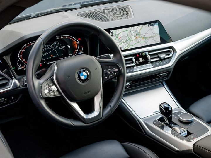 BMW Série 4 BMW 430d 286Ch Coupé XDrive Leder Harman Kardon Alarme Cuir / 24 Bleu Métallisé - 4