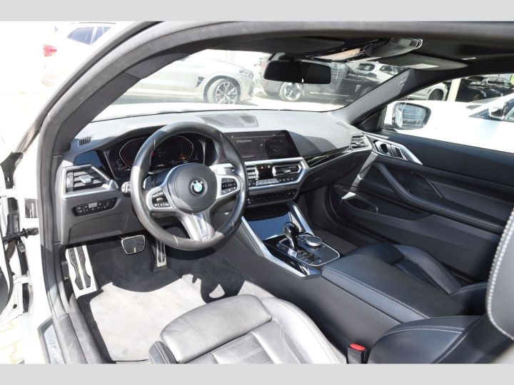 BMW Série 4 BMW 430d 286Ch Coupe XDrive Navi Digitales Caméra Alarme / 23 Blanc Métallisé - 3