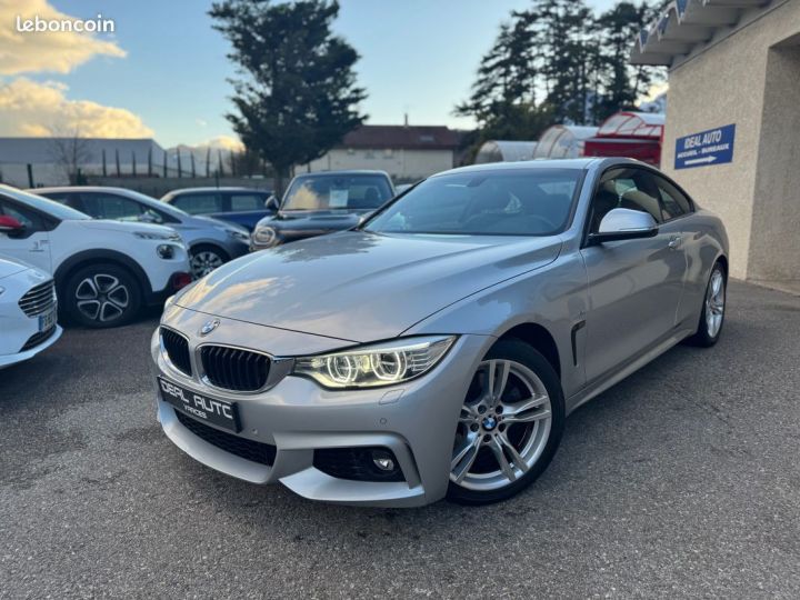 BMW Série 4 Coupé 430iA 252ch M Sport Gris - 1